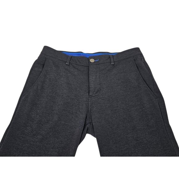 Twillory Tailored Fit Performance Pants Charcoal Mens 31x28.5 Actual Chino Golf - Picture 2 of 13